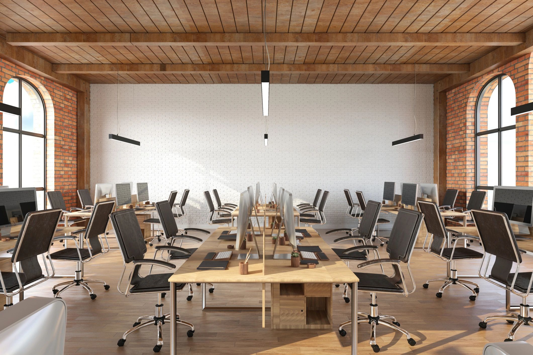 Modern office interior representing professional business environments